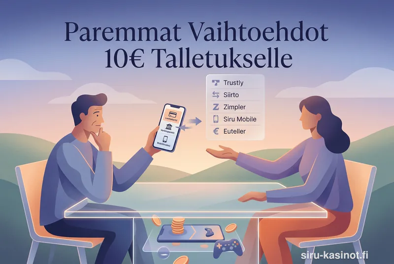 Paremmat Vaihtoehdot 10€ Talletukselle