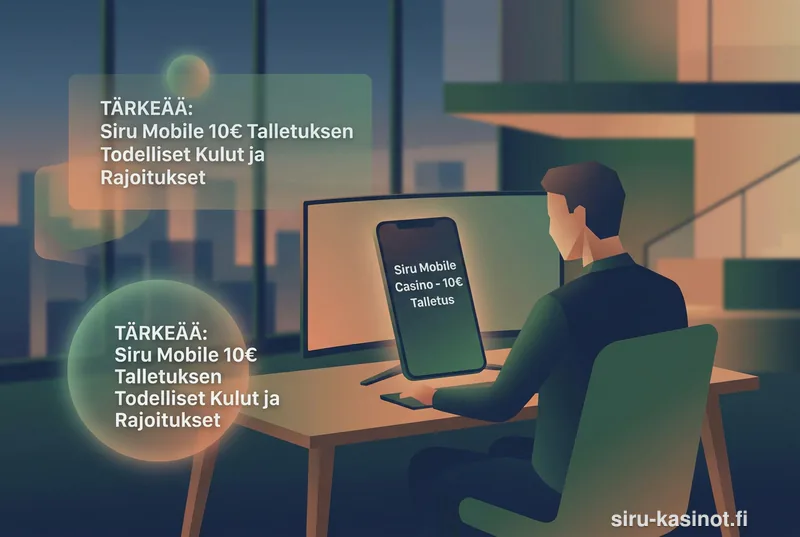 TÄRKEÄÄ: Siru Mobile 10€ Talletuksen Todelliset Kulut ja Rajoitukset